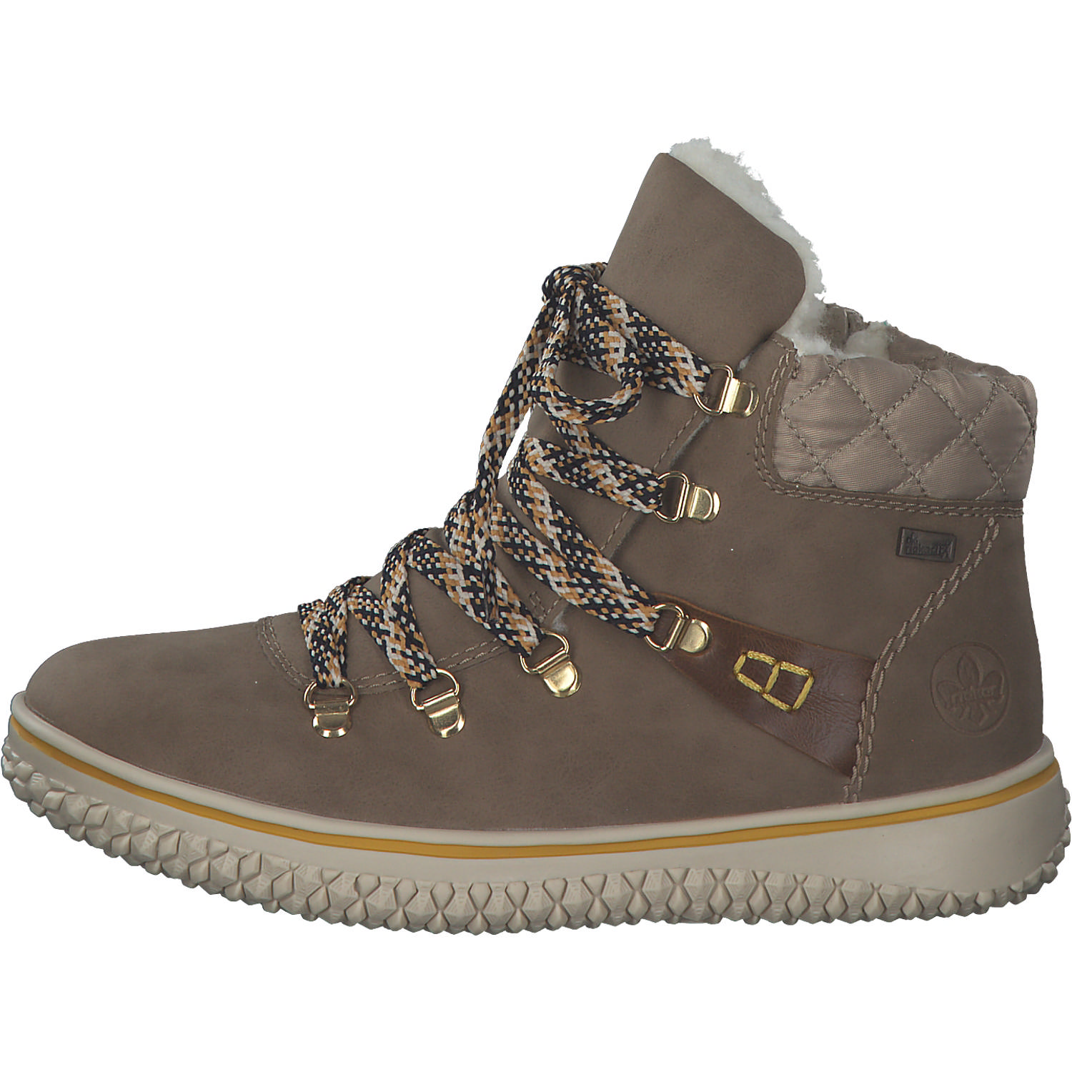 Rieker Z4238, Winterstiefeletten, Damen, fango/wood