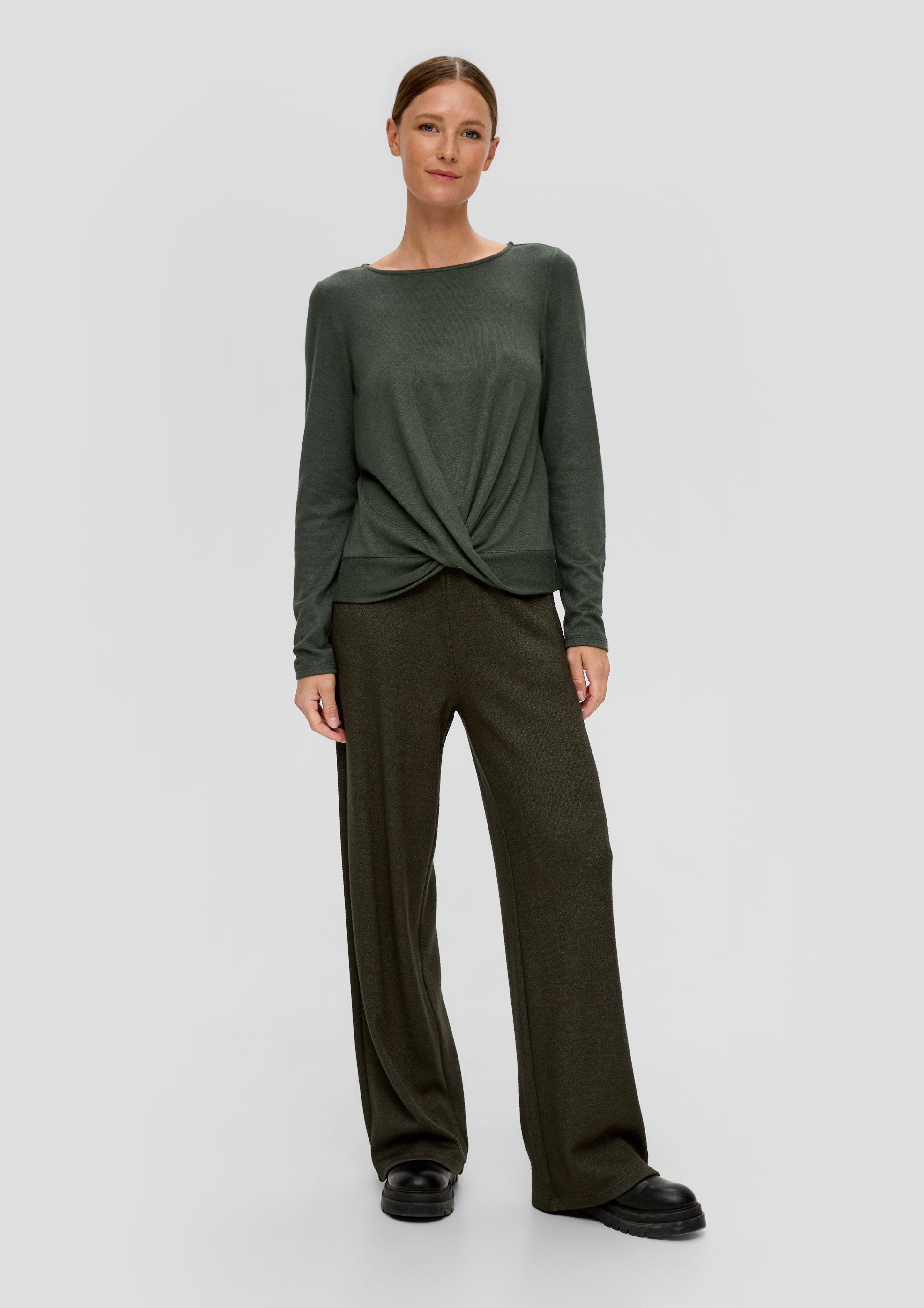 Longsleeve mit Wickeldetail  2136282-79W9