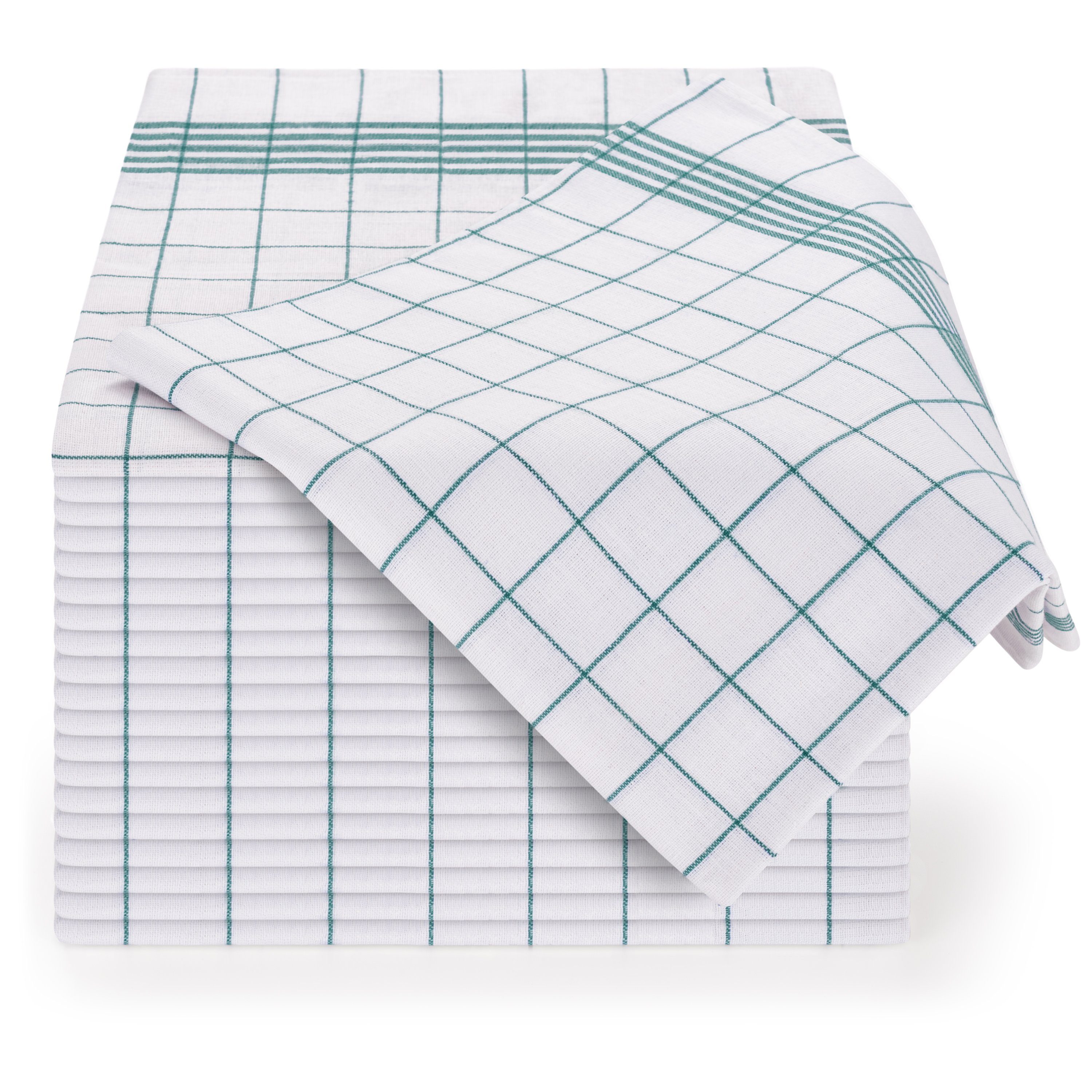Blumtal Geschirrtuch Hochwertige Geschirrhandtücher im praktischen Set, (Set, 10-tlg., Set bestehend aus 5, 10 oder 20), in der Größe 50x70 cm, 100% Baumwolle
