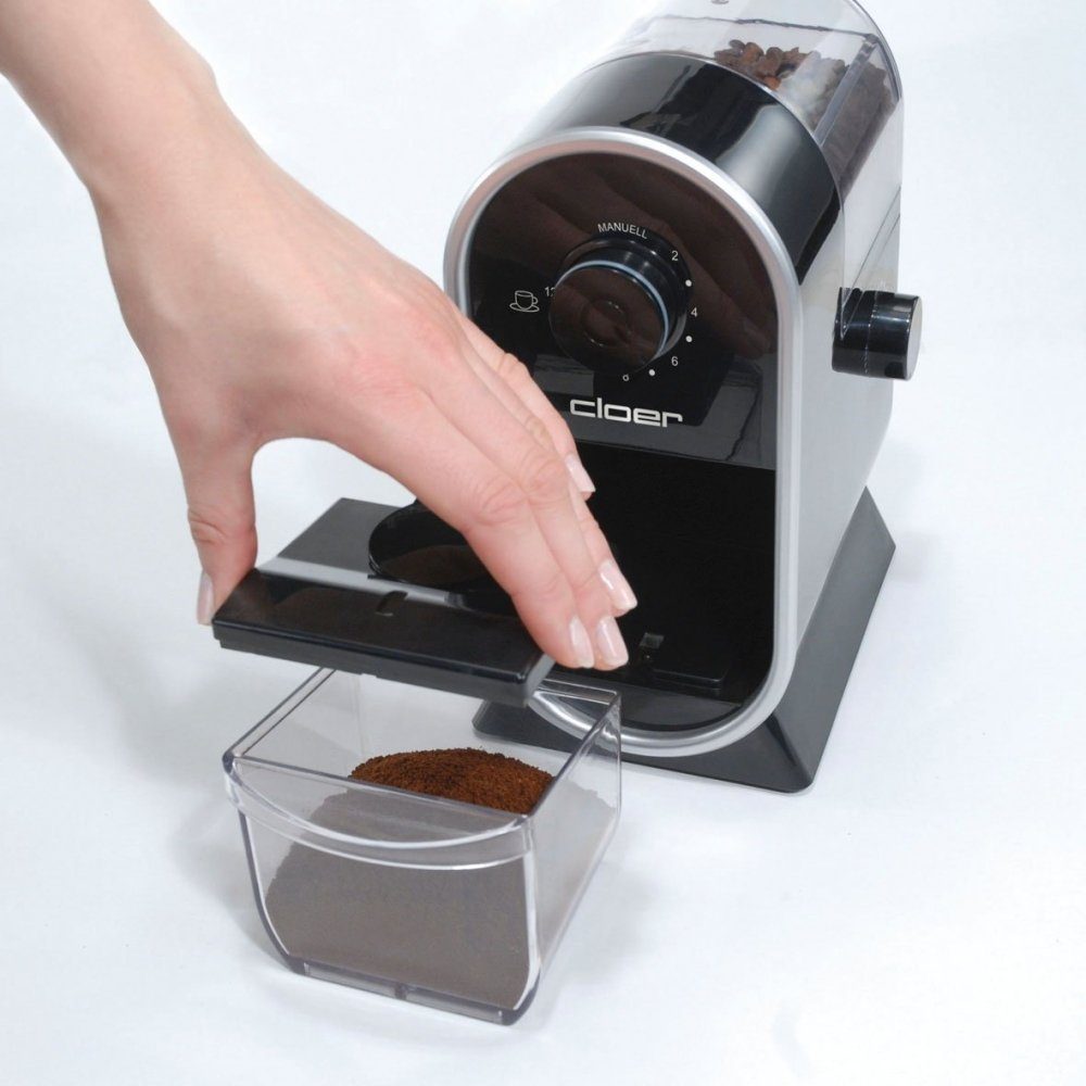 Cloer Kaffeemühle 7560 - Kaffeemühle - schwarz, 100 W
