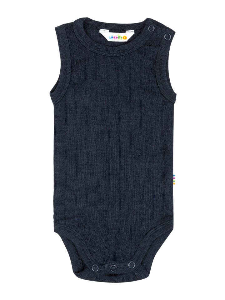 Joha Body ärmellos Merinowolle/Seide in navy günstig kaufen