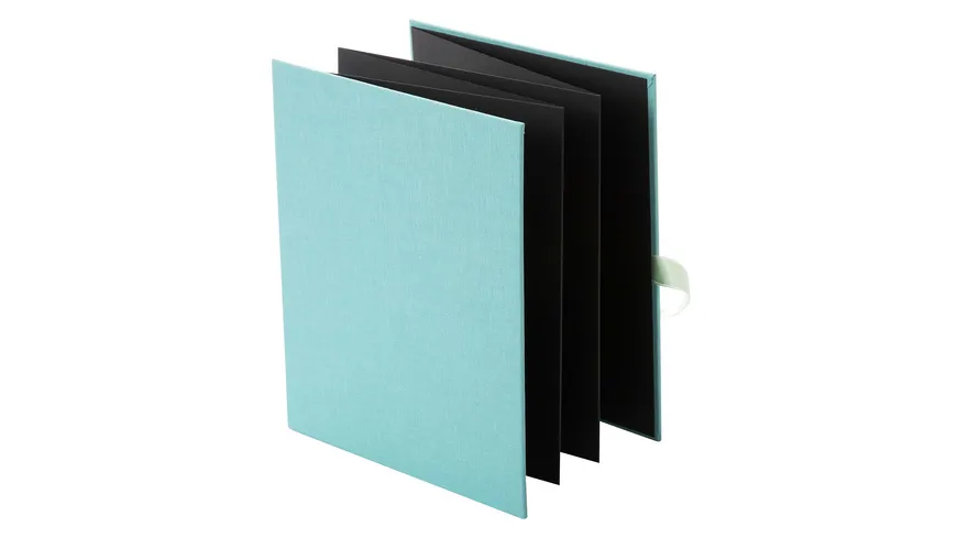 goldbuch Leporello Bella Vista aqua für 10 Fotos