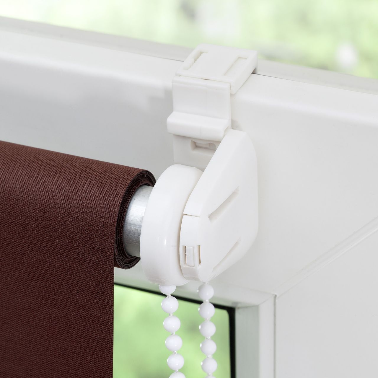 Lichtblick Thermo-Rollo Klemmfix, ohne Bohren, Verdunkelung - Braun, 45 cm x 150 cm (B x L)