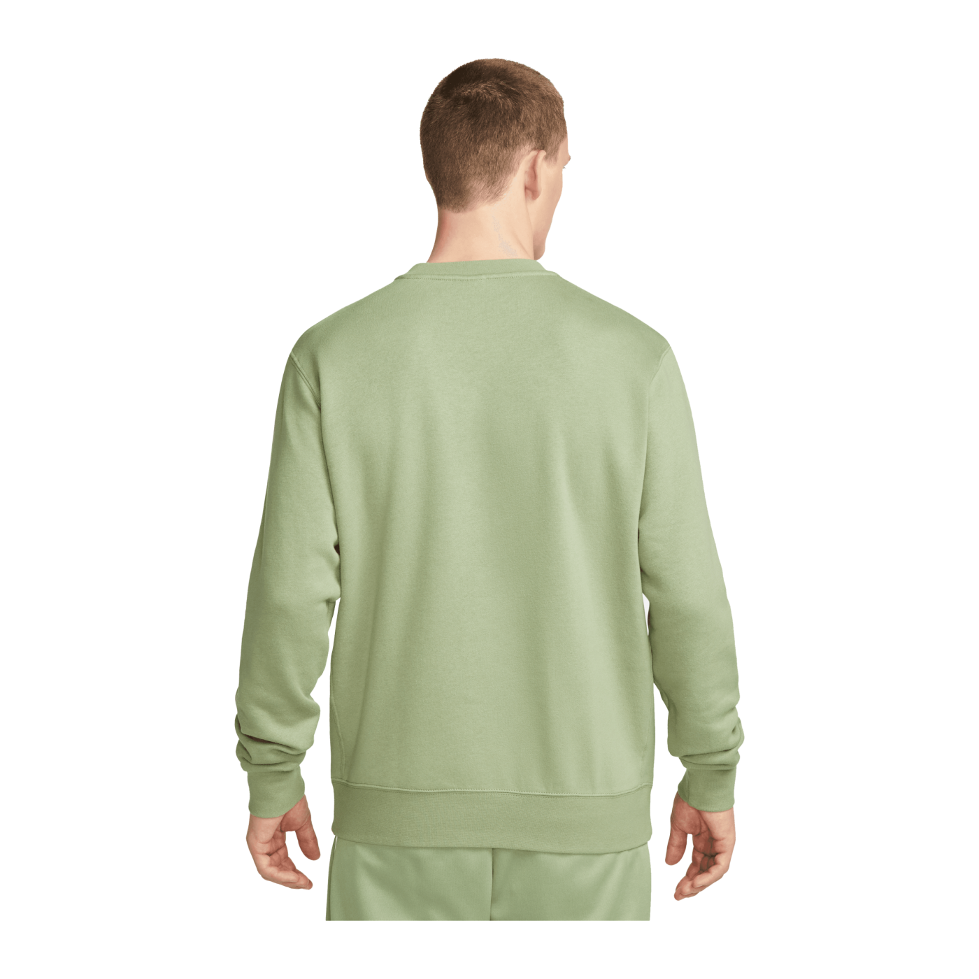 Nike Club Crew Sweatshirt Grün Weiss F386