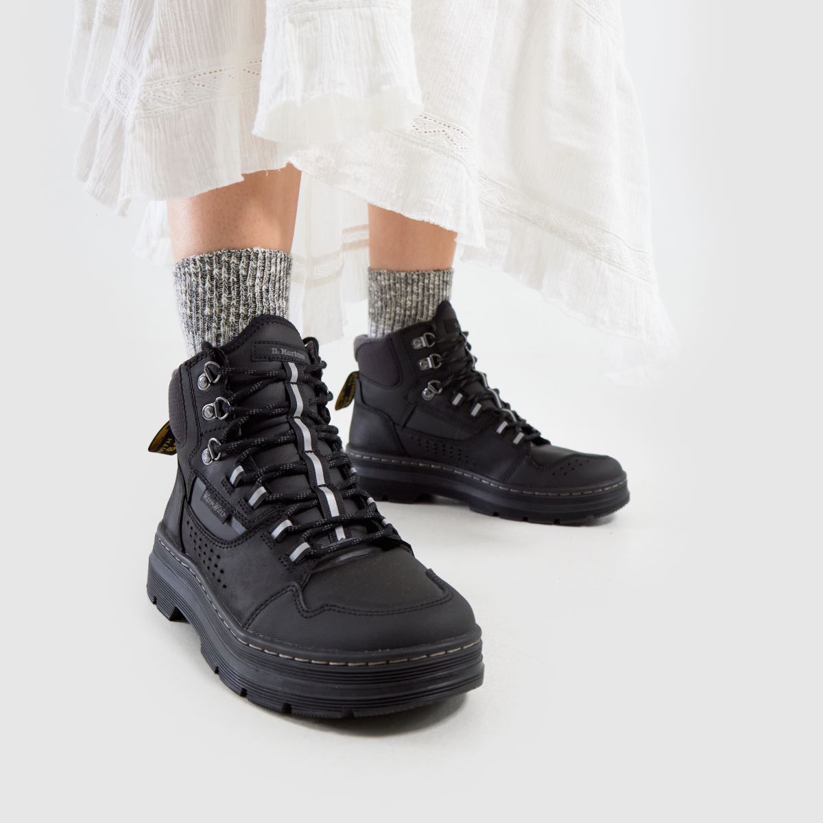 Dr Martens – Rilla – Svarta vinterstövlar med extrem passform
