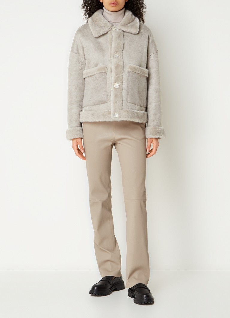 STUDIO AR by Arma Faje faux fur jacket