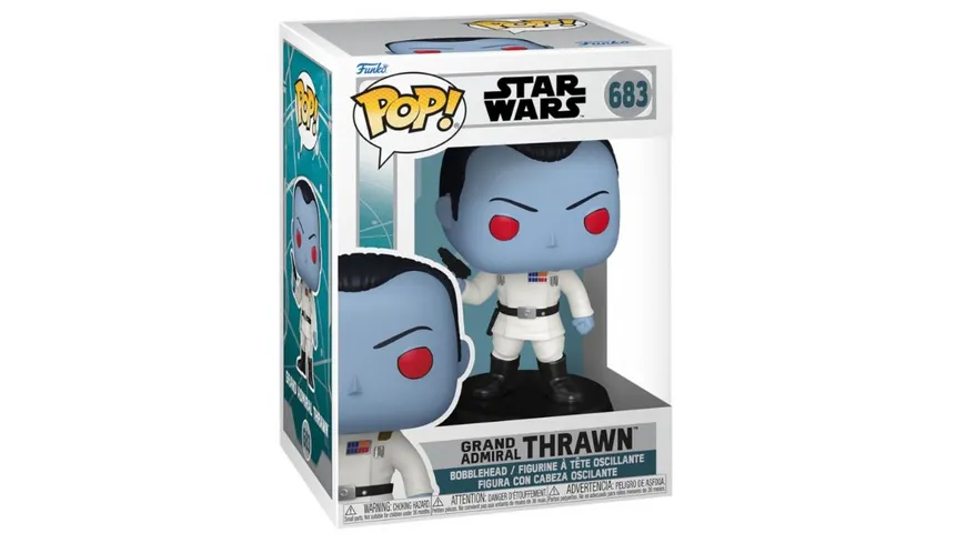 Funko - POP! - Star Wars: Ahsoka (TV) - Grand Admiral Thrawn Vinyl