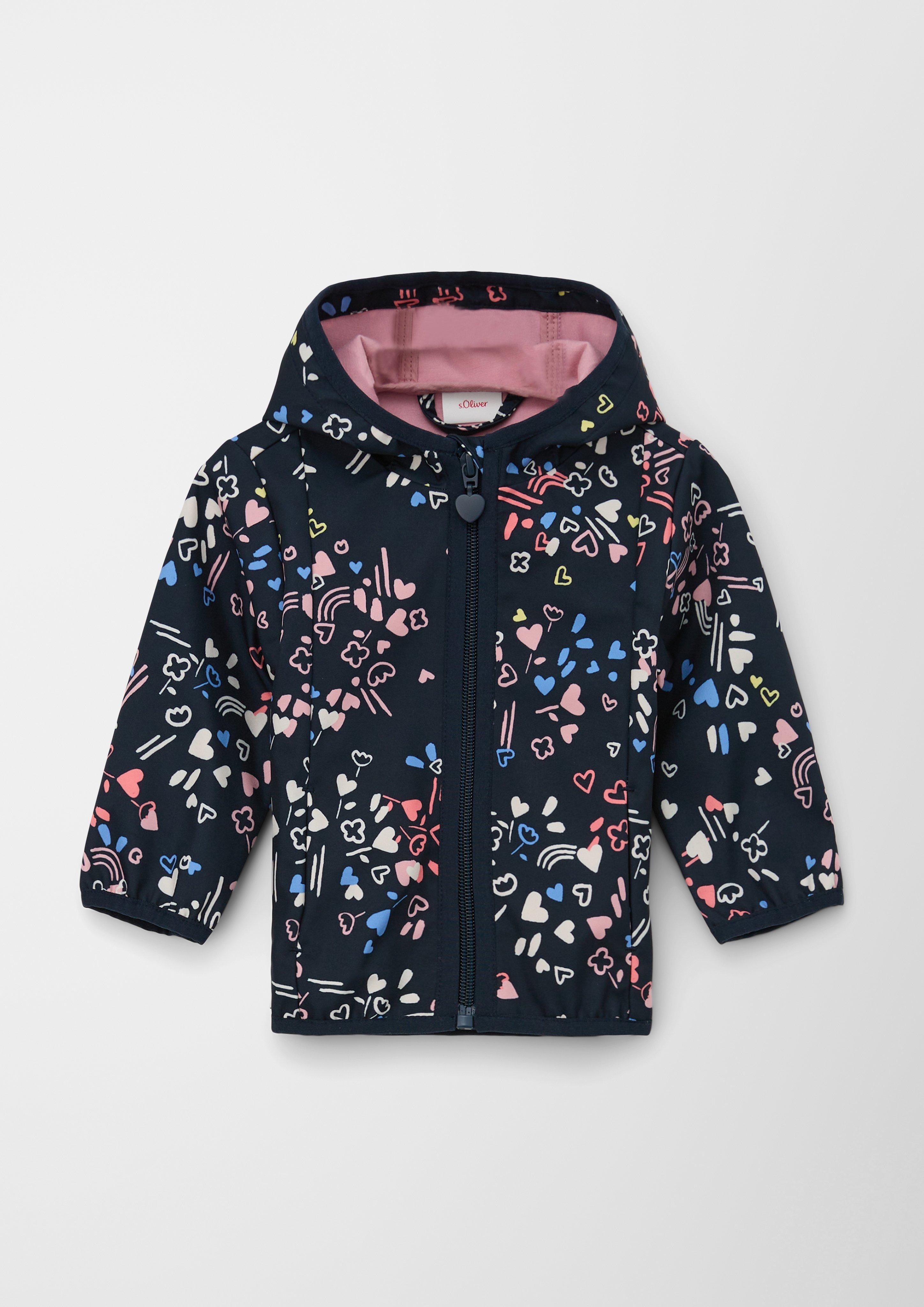 Outdoor-Jacke mit Allover-Print  2128766-59A3
