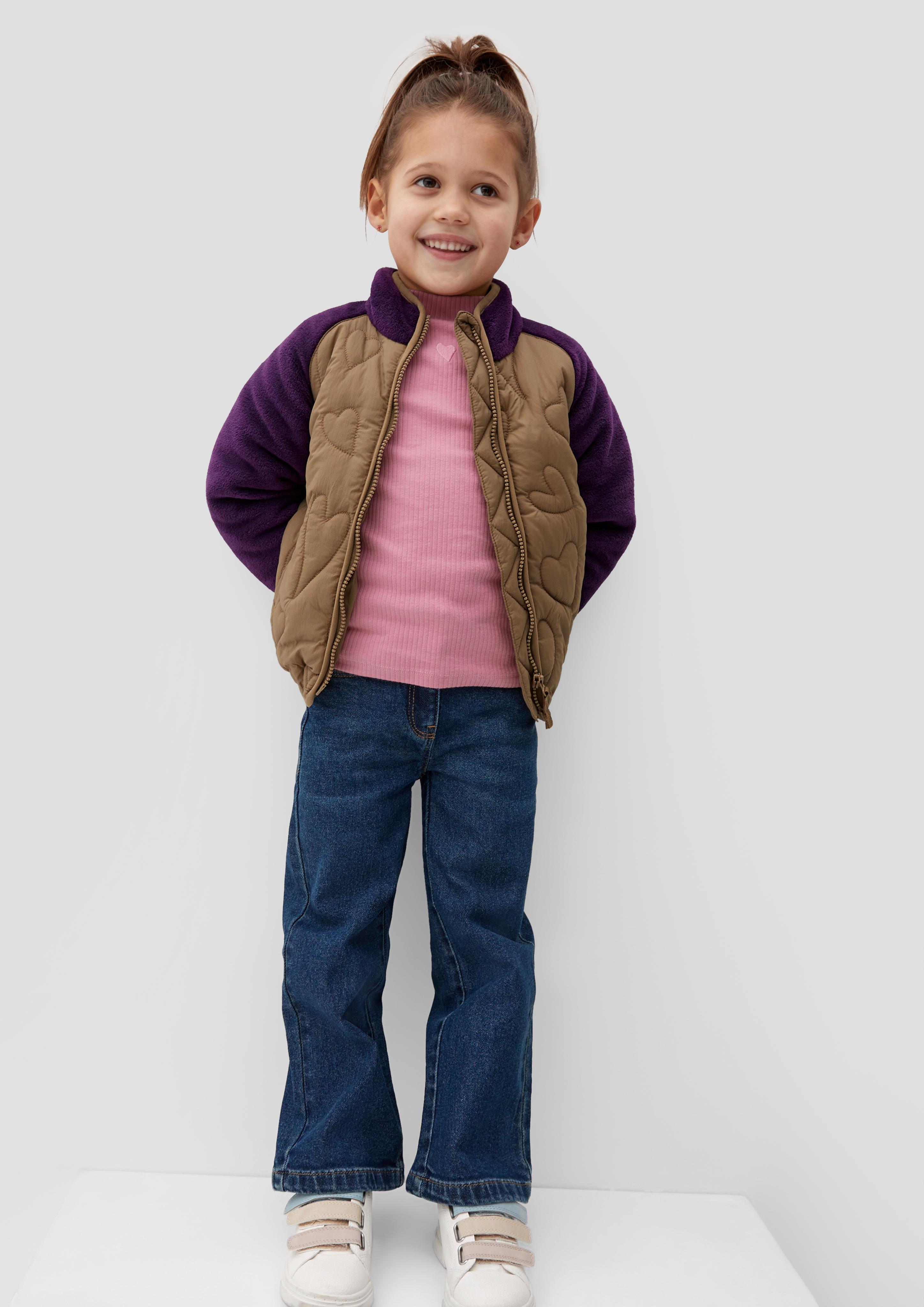 Blousonjacke im Fabricmix  2133851-4836
