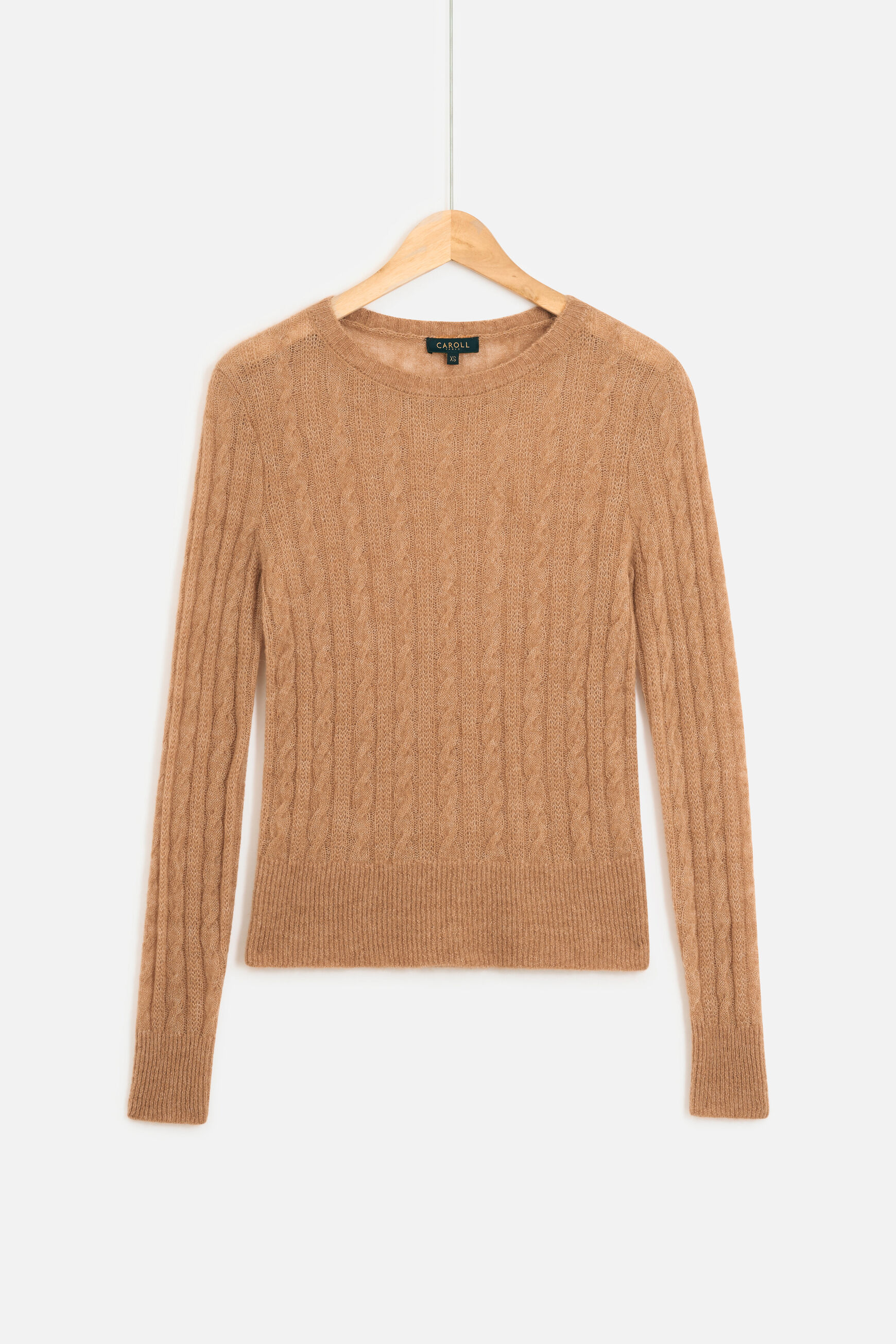 pull danya camel femme