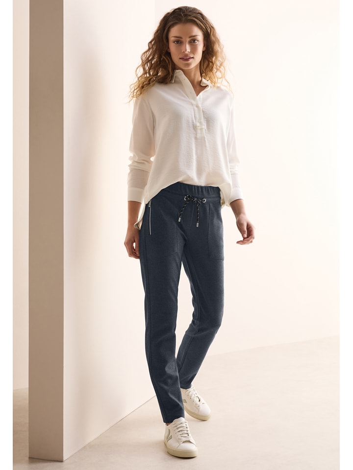 Cecil Sweathose in Blau günstig kaufen