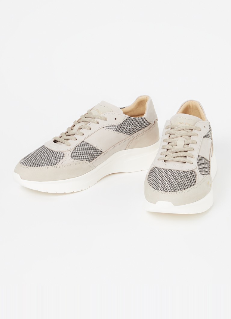Buty sportowe z siateczki Filling Pieces Jet Runner z detalami z nubuku