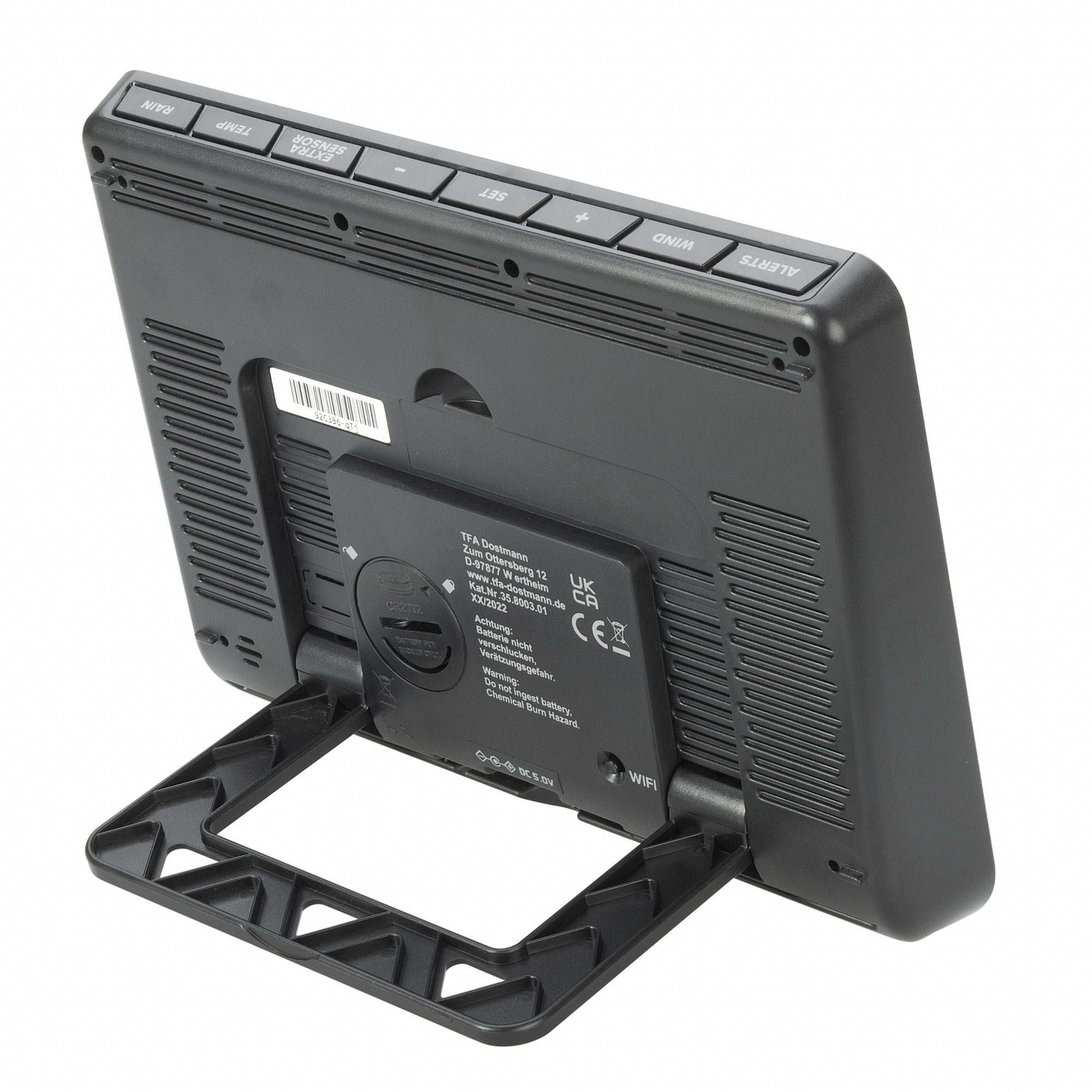 TFA Dostmann mit WLAN View Pro TFA 35.8003 Wind- Regenmesser Thermo-Hygro Sender Funkwetterstation