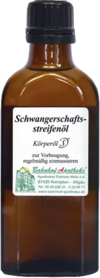 SCHWANGERSCHAFTSSTREIFEN Öl  100 ml  Öl