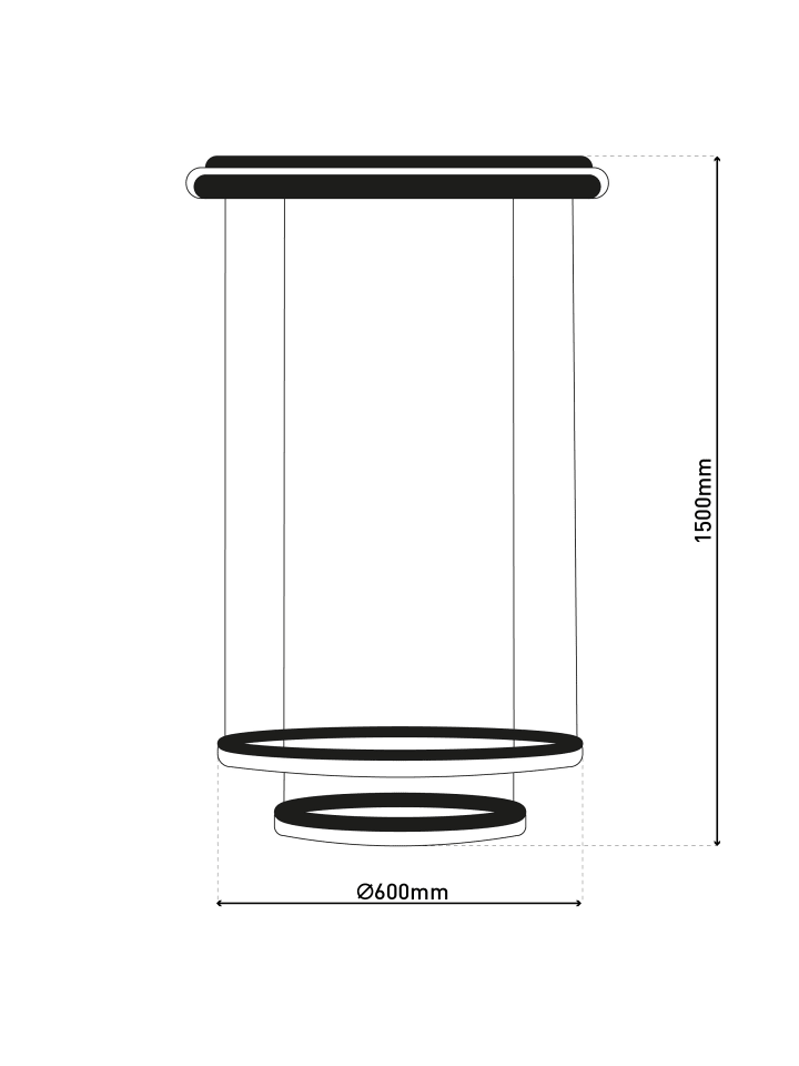 näve LED Pendelleuchte 