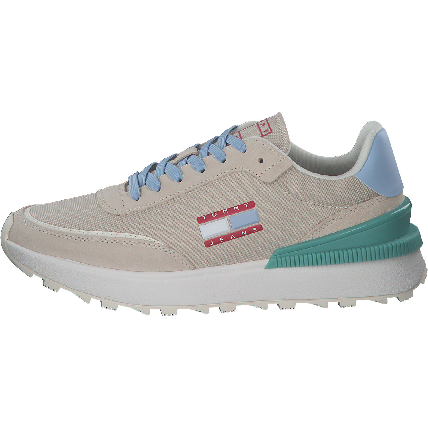 Tommy Hilfiger EN0EN02028, Sneakers Low, Damen, Beige