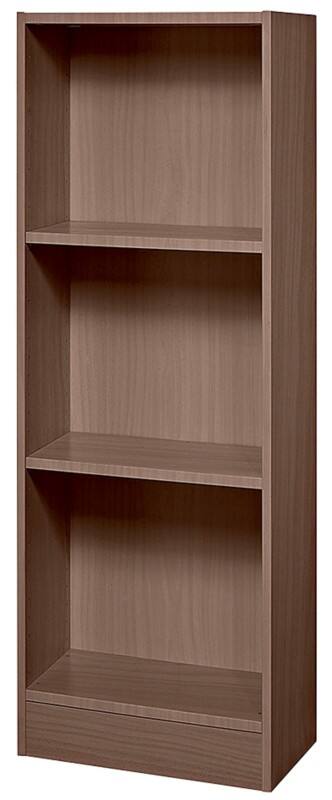 Hammerbacher Melaminharzbeschichtete Spanplatte Regal 2 406 x 400 x 1.270 mm Walnuss