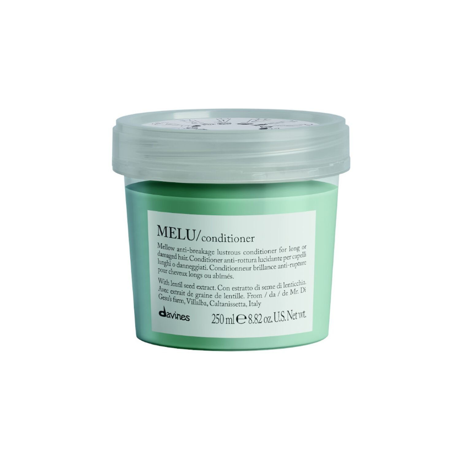 Davines MELU Conditioner Après-Shampooing Cheveux Longs ou Abîmés 250 ml