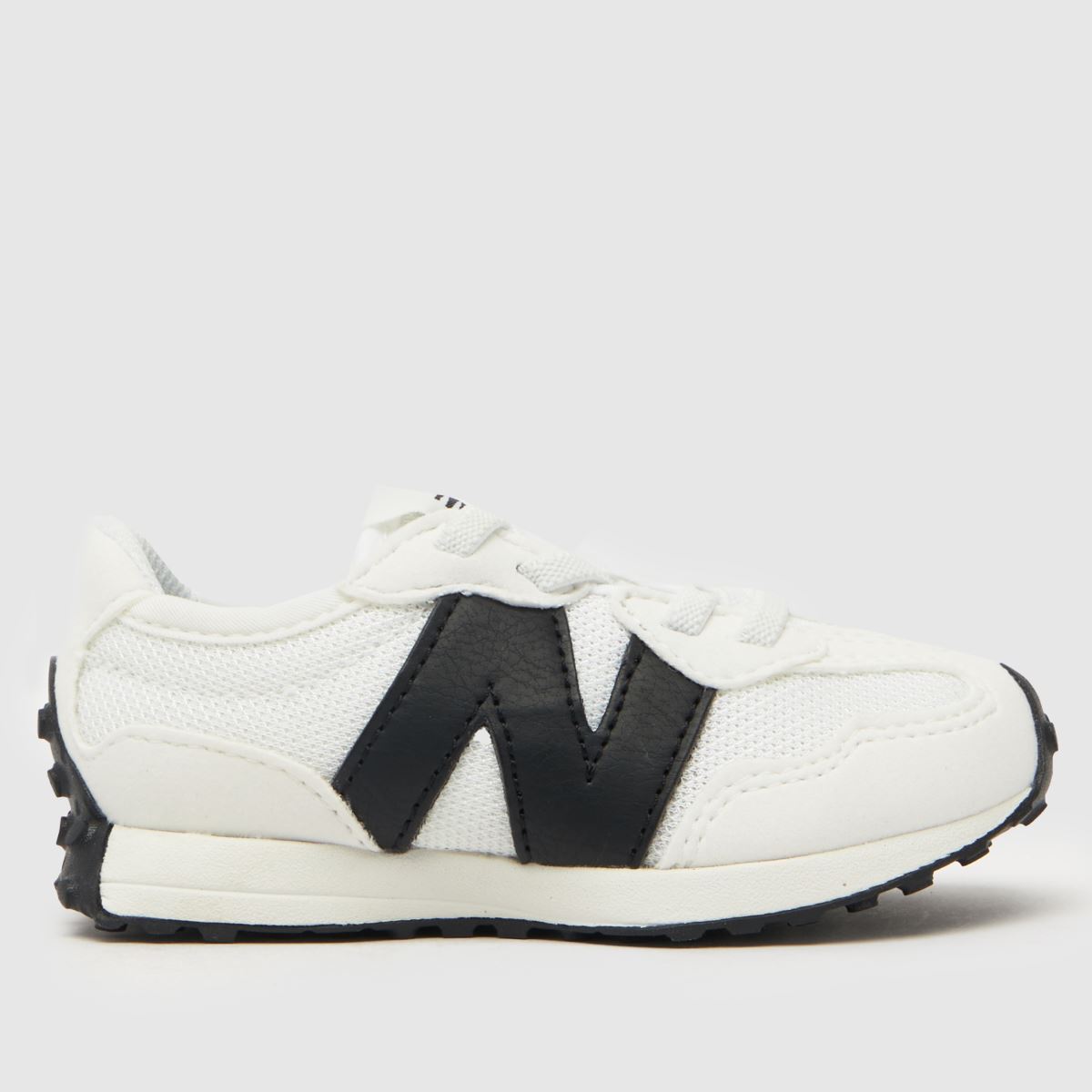 New Balance fehér és fekete 327 kisgyermek cipők