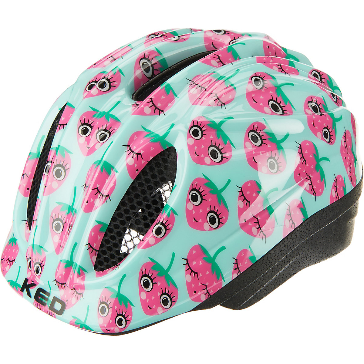 Fahrradhelm Meggy Erdbeere