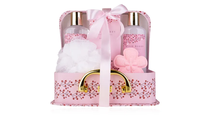 Accentra Badeset Wild Berry Geschenkpackung