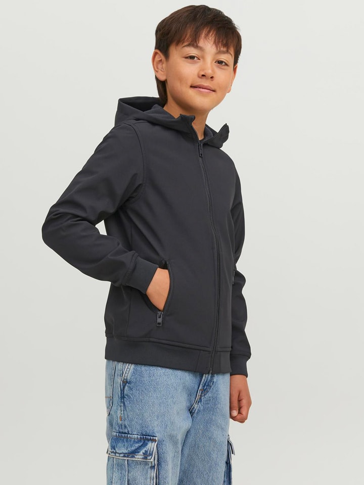 JACK & JONES Junior Softshelljacke in in Schwarz günstig kaufen