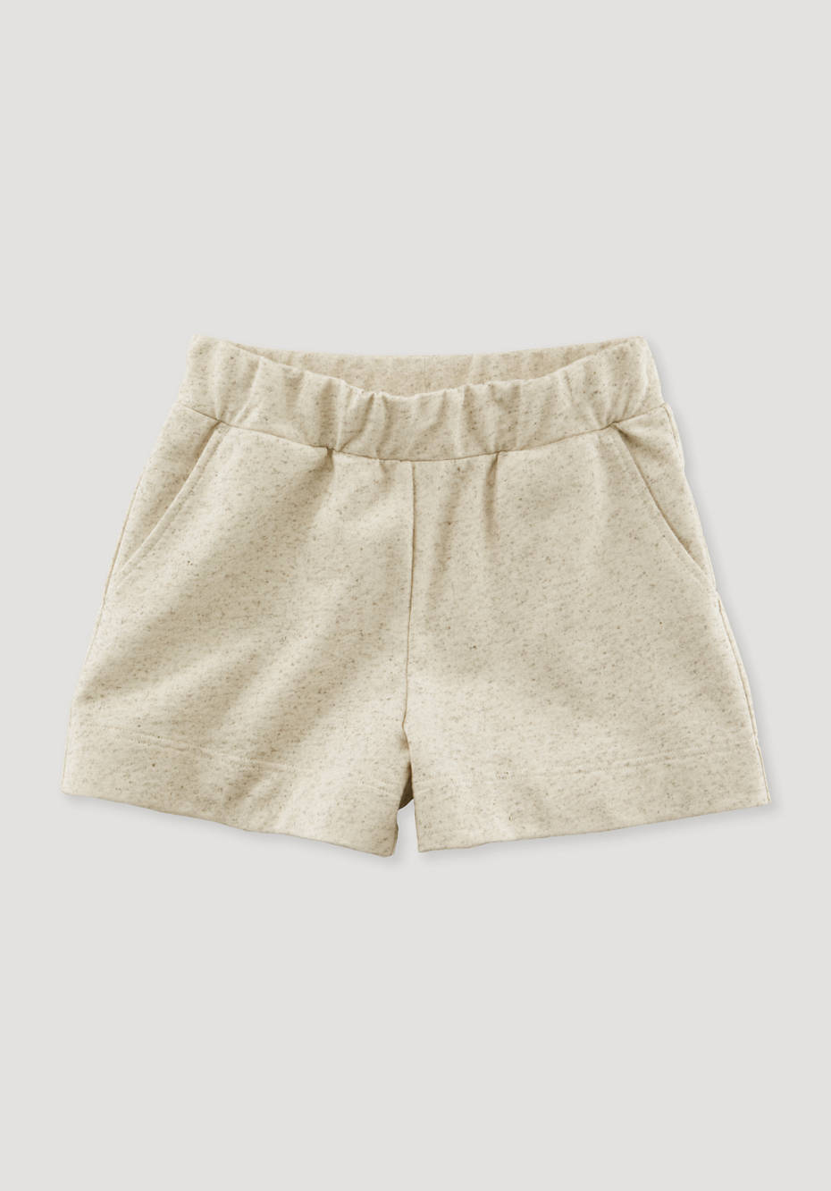 Shorts aus Bio-Baumwolle mit Hanf und Schurwolle