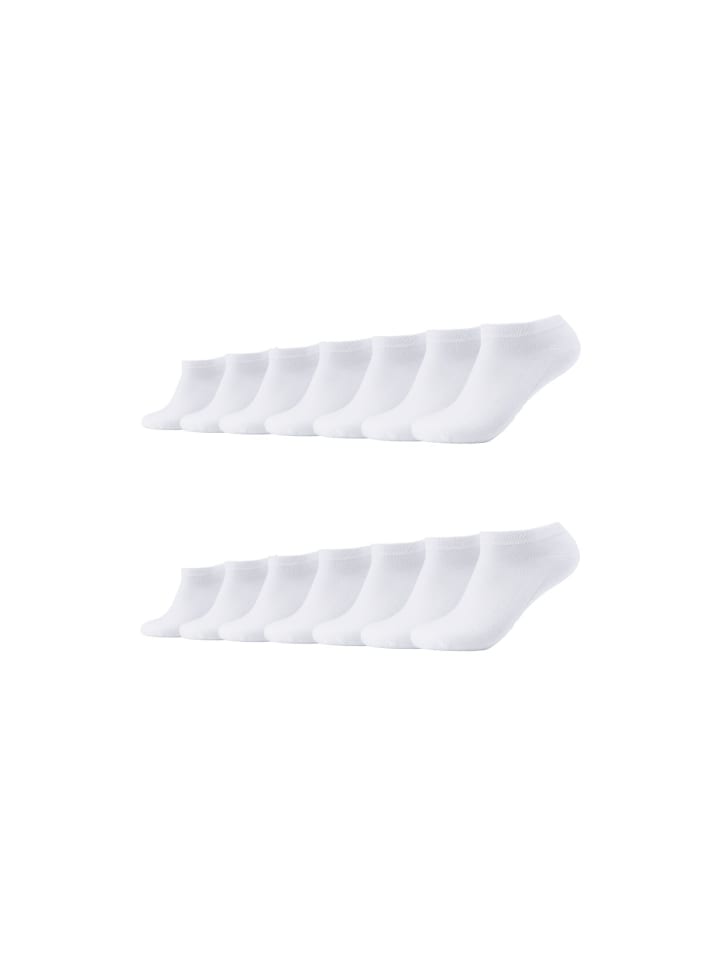 camano Sneakersocken 14er Pack ca-soft in Weiß günstig kaufen