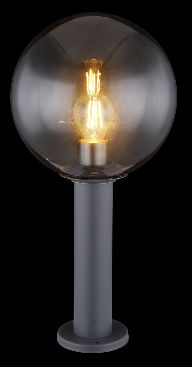 Globo Lighting - HEDWIG - Außenleuchte Aluminium Druckguss anthrazit, 1x E27 LED