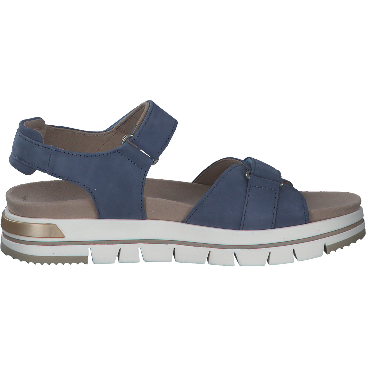 Gabor 86.734, Klassische Sandalen, Damen, Blau