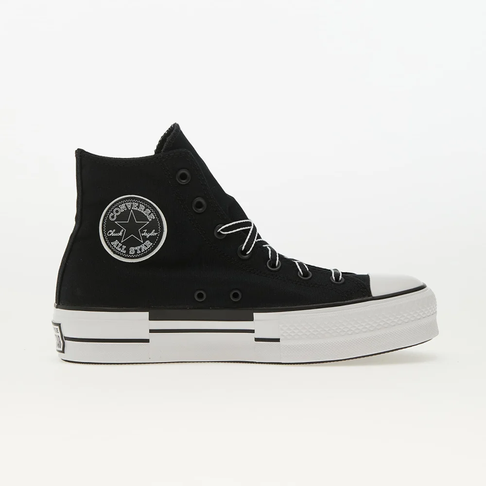 Converse Chuck Taylor All Star Lift Platform Outline Sketch A05071C / schwarz