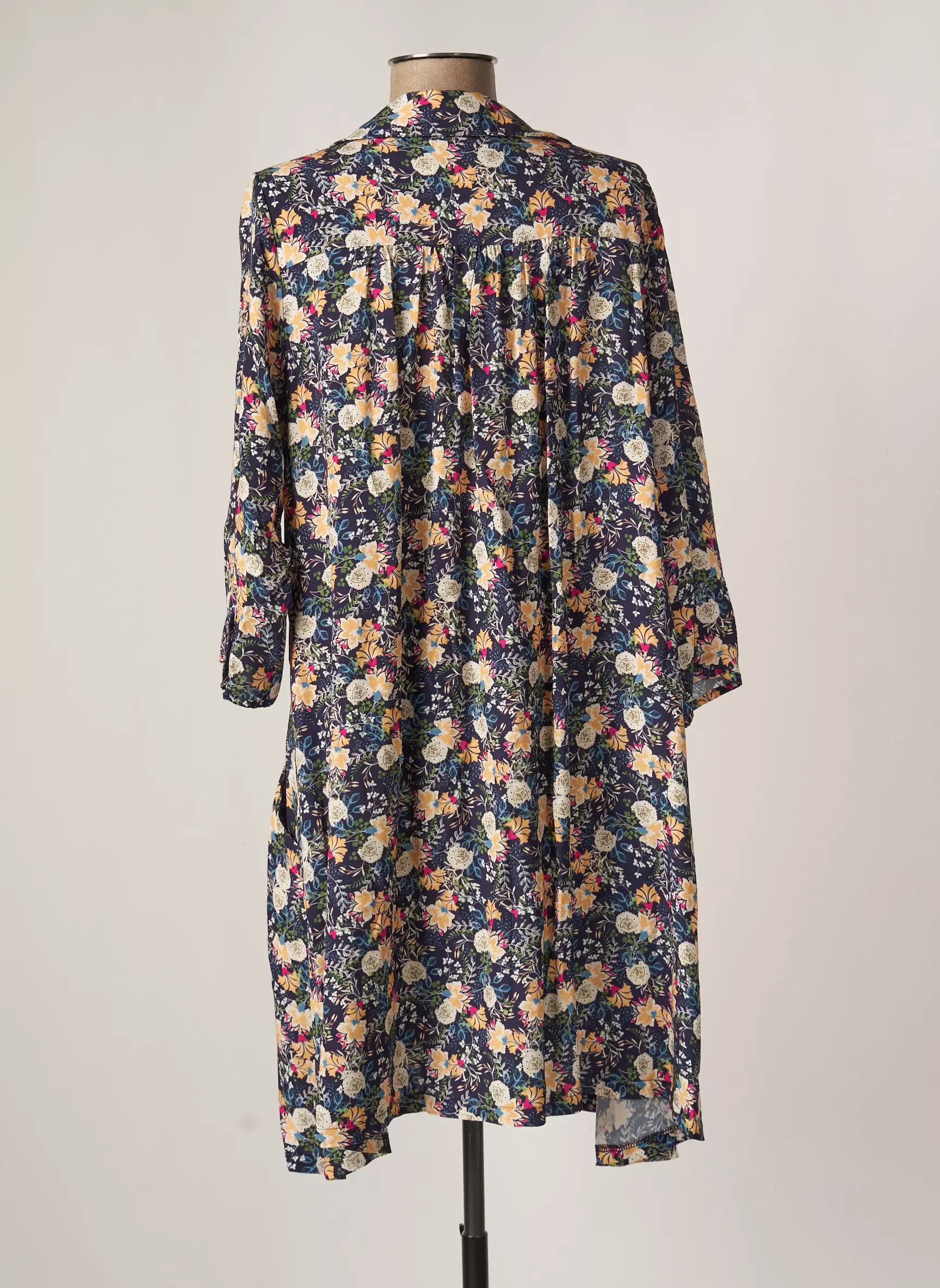 Pako Litto Robes Mi Longues Femme couleur bleu