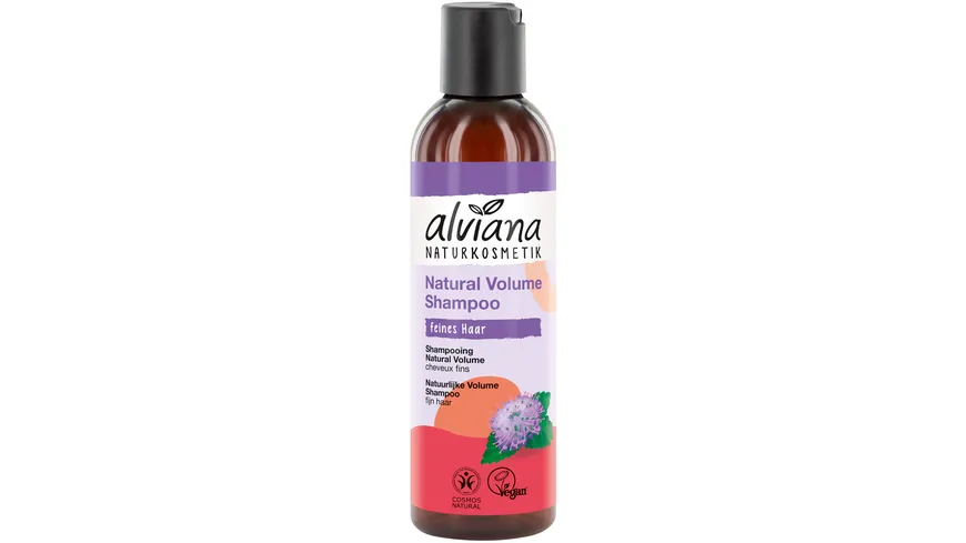 alviana Natural Volume Shampoo  für feines Haar 200 ml