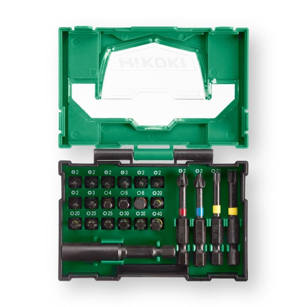 HiKOKI Tillbehör 40030021 23-delars kraftbitssats (FÖRPACKNING I)