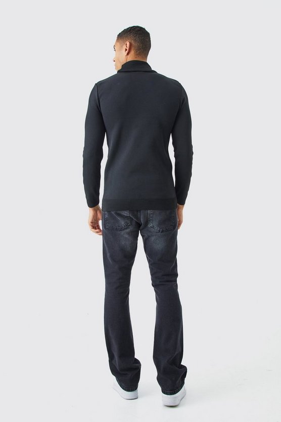 Muscle-Fit Rollkragenpullover