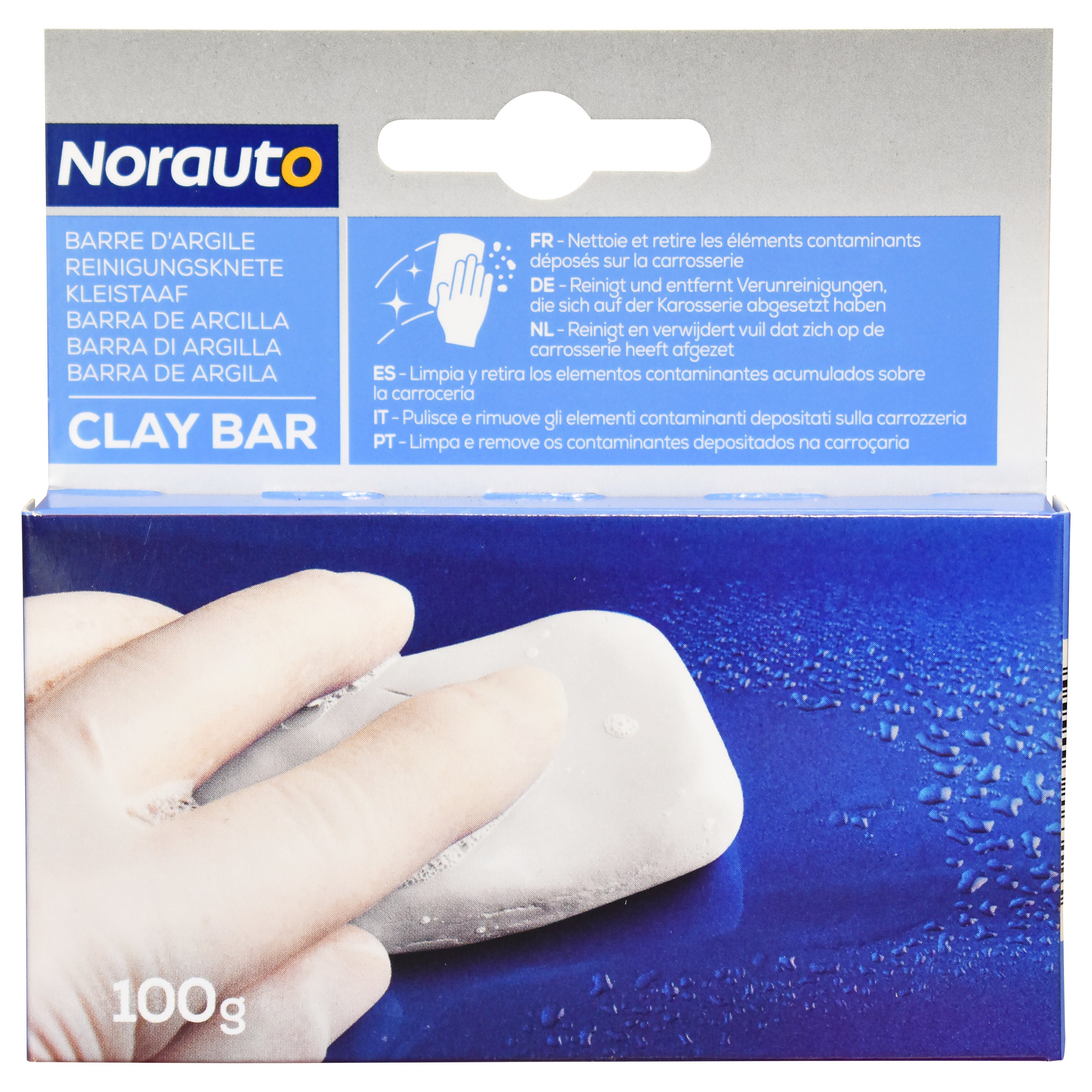 Norauto Clay Bar Reinigungsknete, 100 Gramm - ATU