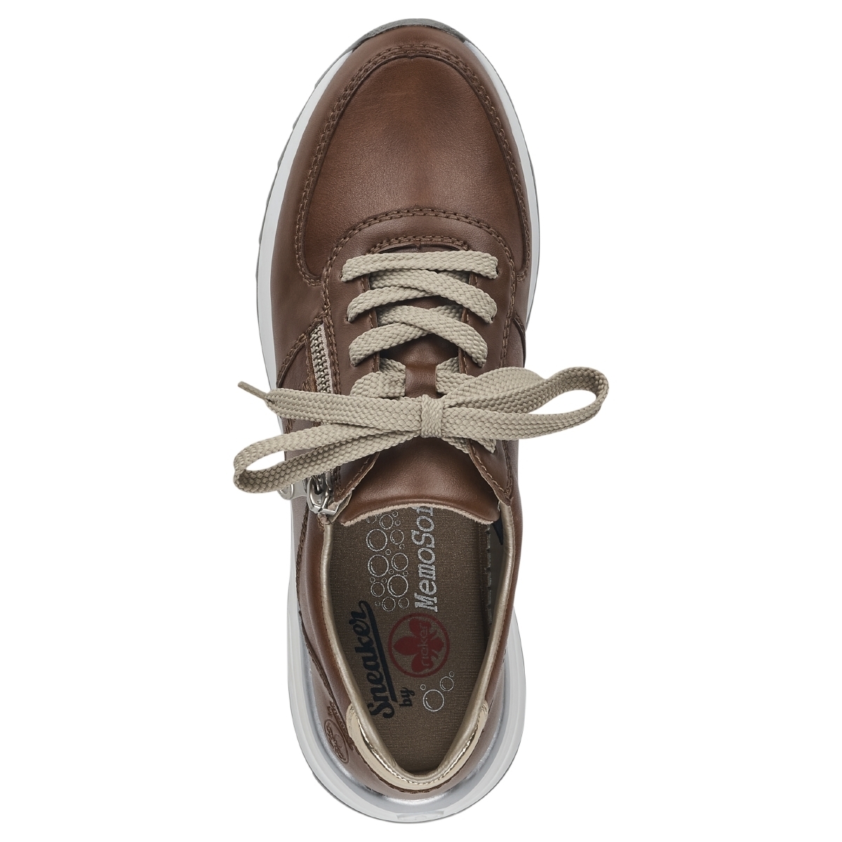 Rieker N8024 Sneaker Low braun