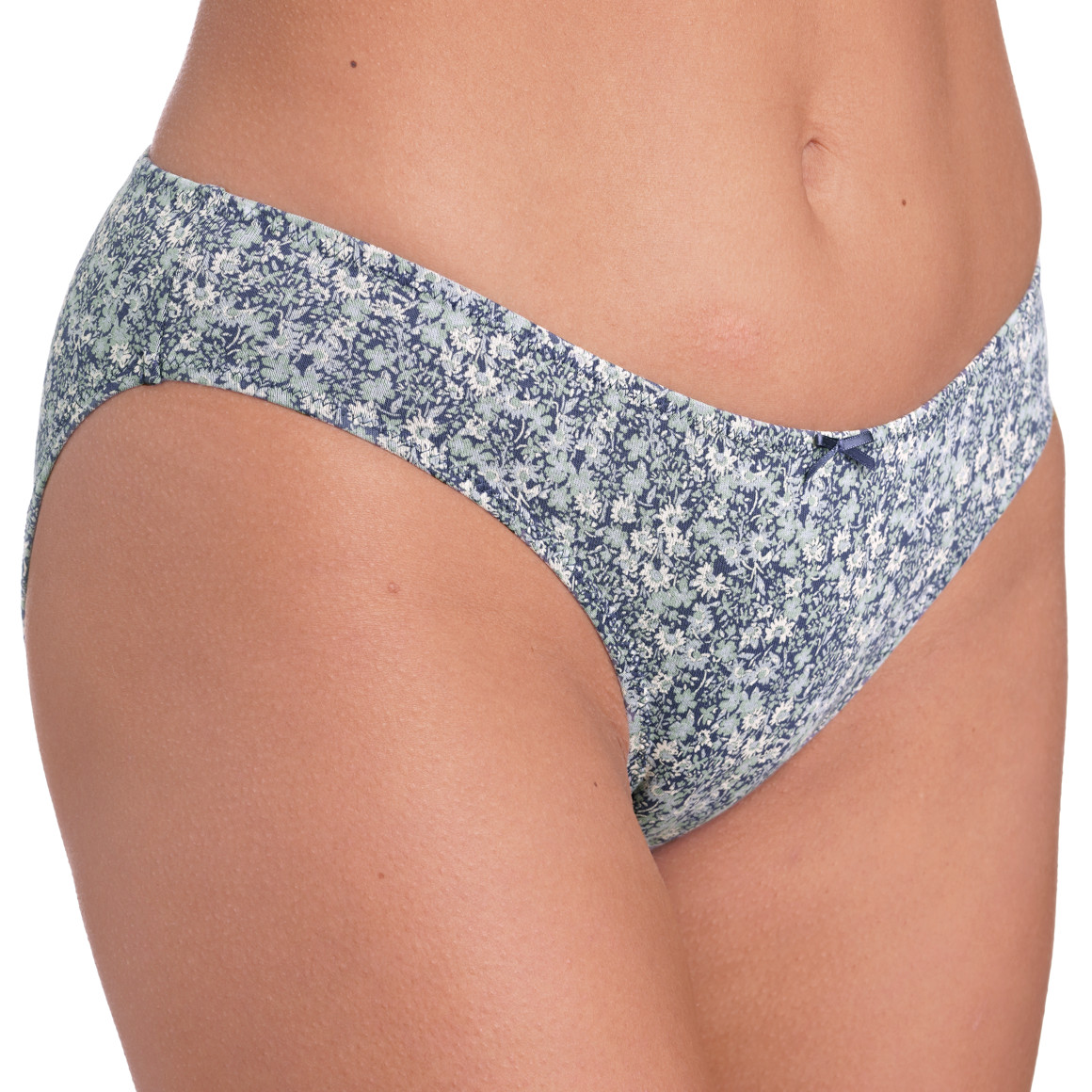 5 Damen Slips im Muster-Mix