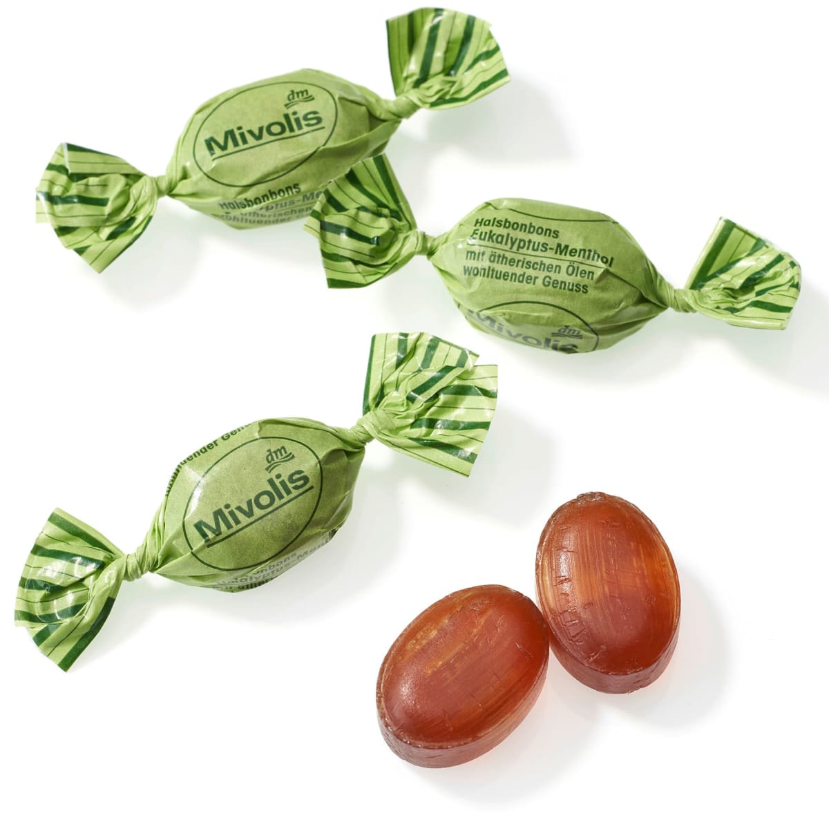Bonbon, Eukalyptus-Menthol, zuckerfrei, 75 g