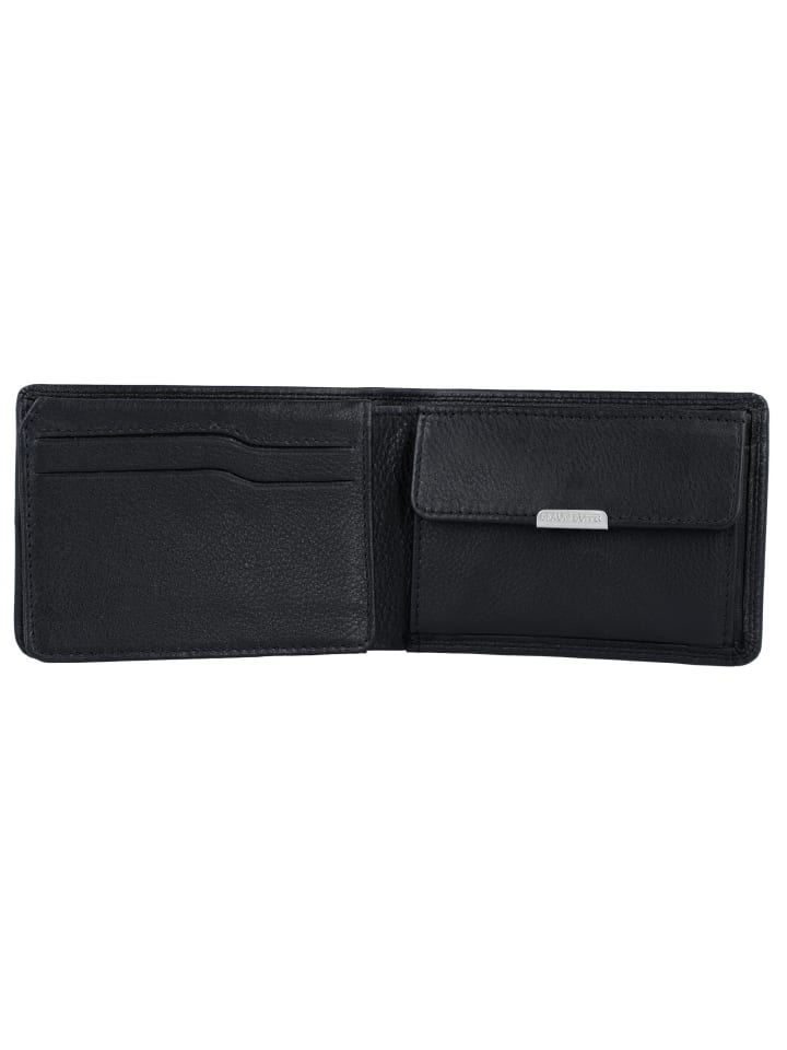 Braun Büffel Golf Edition Geldbörse Leder 10 cm in schwarz günstig kaufen onesize