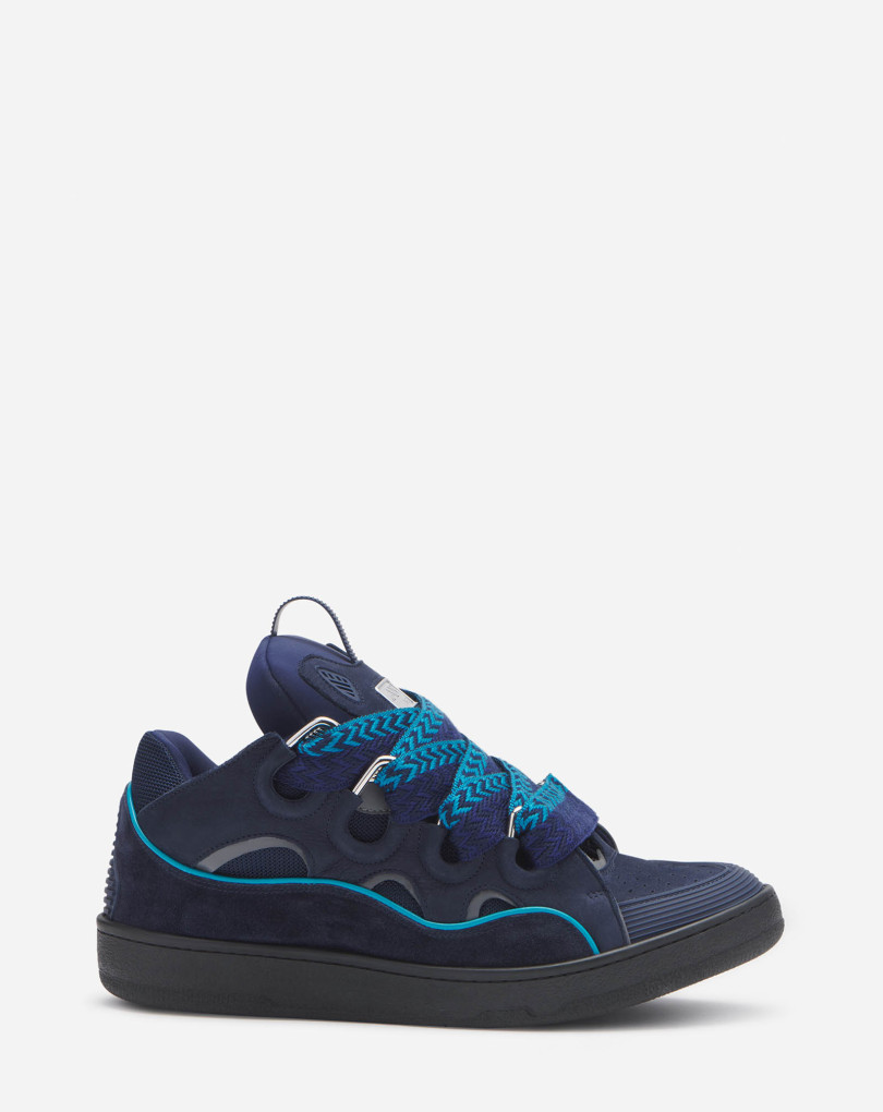 SNEAKERS CURB EN CUIR