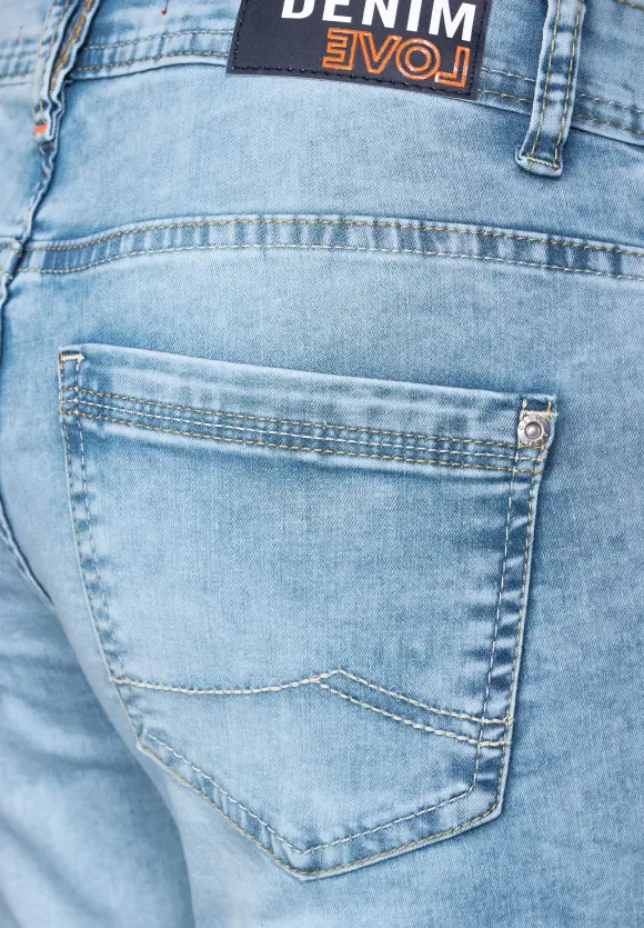 CECIL Loose Fit Jeans in 7/8
