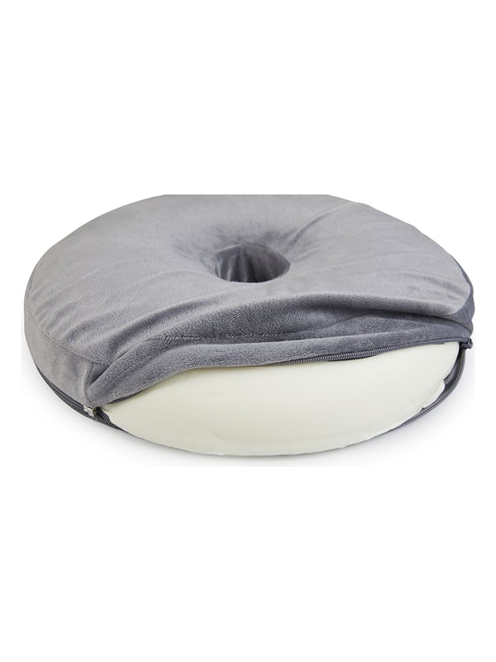 Lifa Living Sitzkissen in Grau - Ø 38 cm günstig kaufen onesize