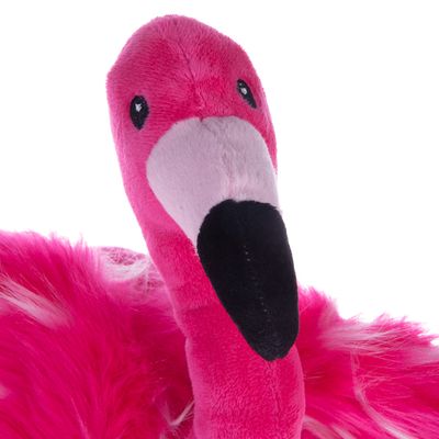 Hundespielzeug Flamingo mit Tau