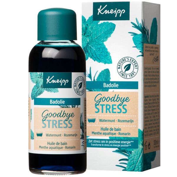 Kneipp Goodbye Stress Water Λάδι μπάνιου με μέντα και δεντρολίβανο 100ml