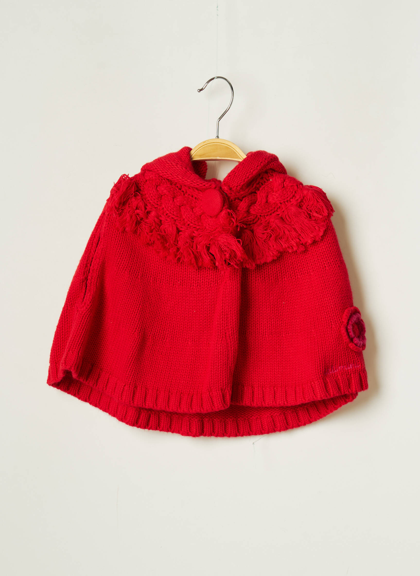 Catimini Ponchos Fille couleur rouge