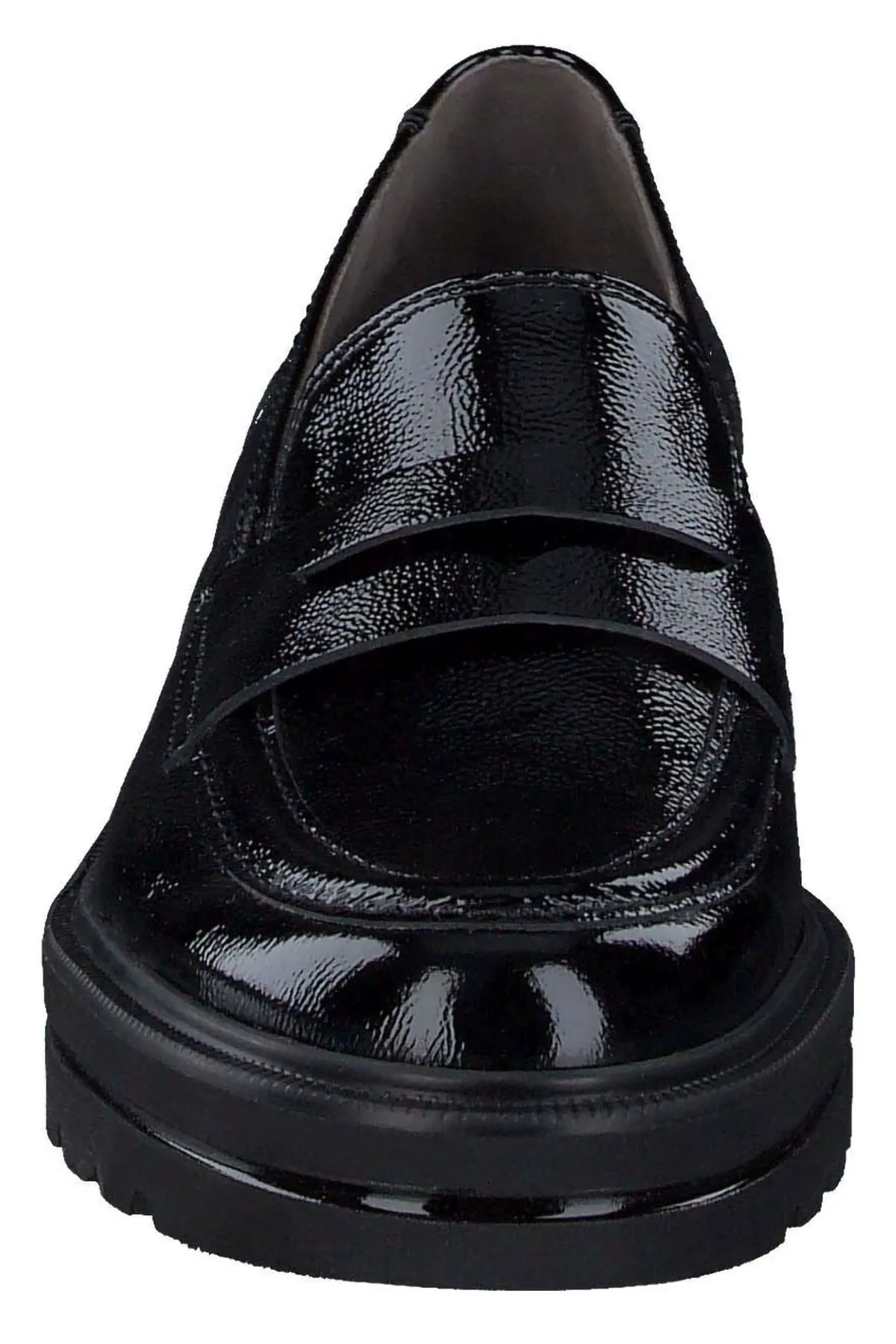 Paul Green  Flacher Schuh - Schwarz - Blockabsatz