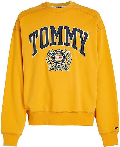 TOMMY-JEANS Herren Sweatshirt BOXY COLLEGE GRAPHIC CREW