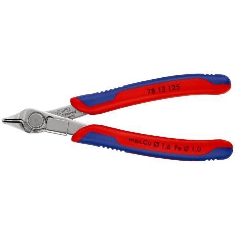 Knipex 78 13 125 Forbici elettroniche Super Knips® Kniptang 125 mm