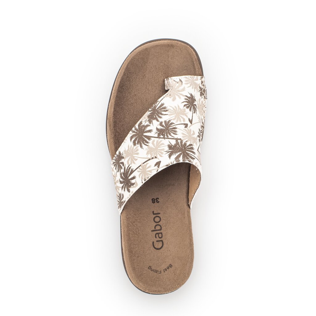Gabor fashion Zehentrenner beige